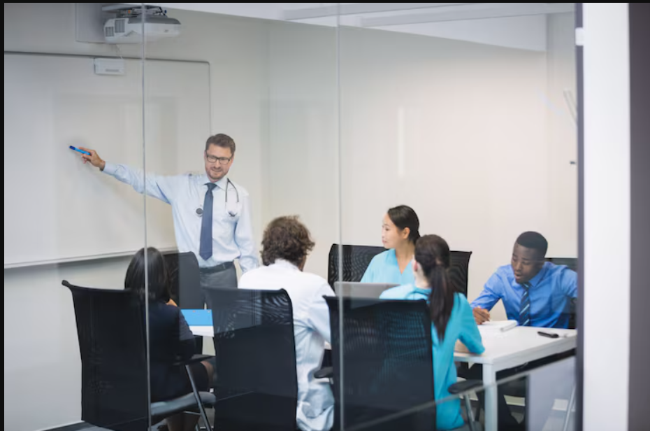 Healthcare Training Classroom at Best Healthcare Training Institute New Delhi
